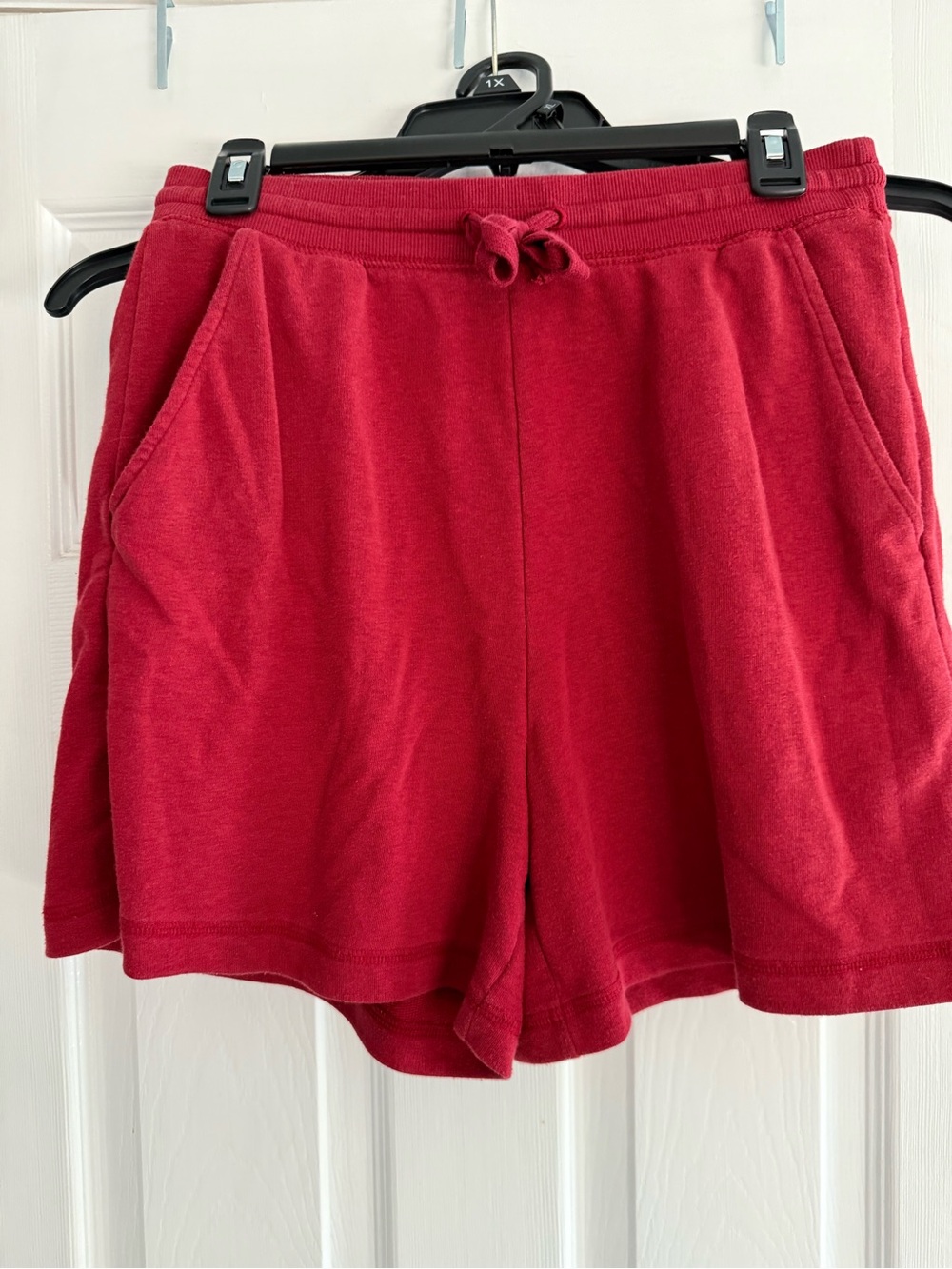 Old Navy Women's Red Drawstring Athletic Shorts